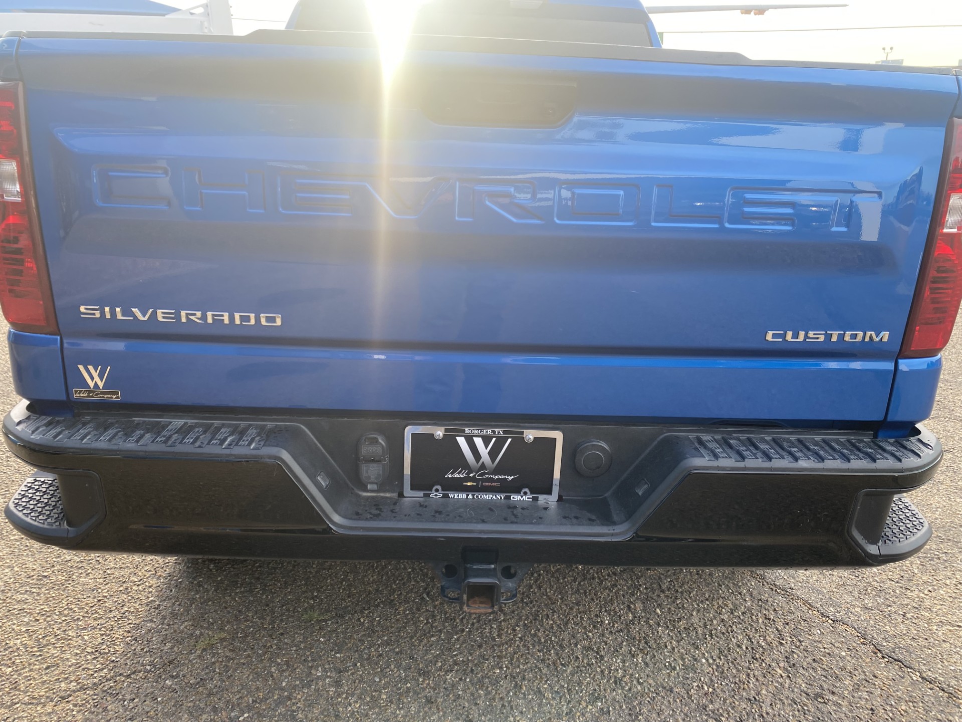 Used 2022 Glacier Blue Metallic Chevrolet Custom Trail Boss image 7