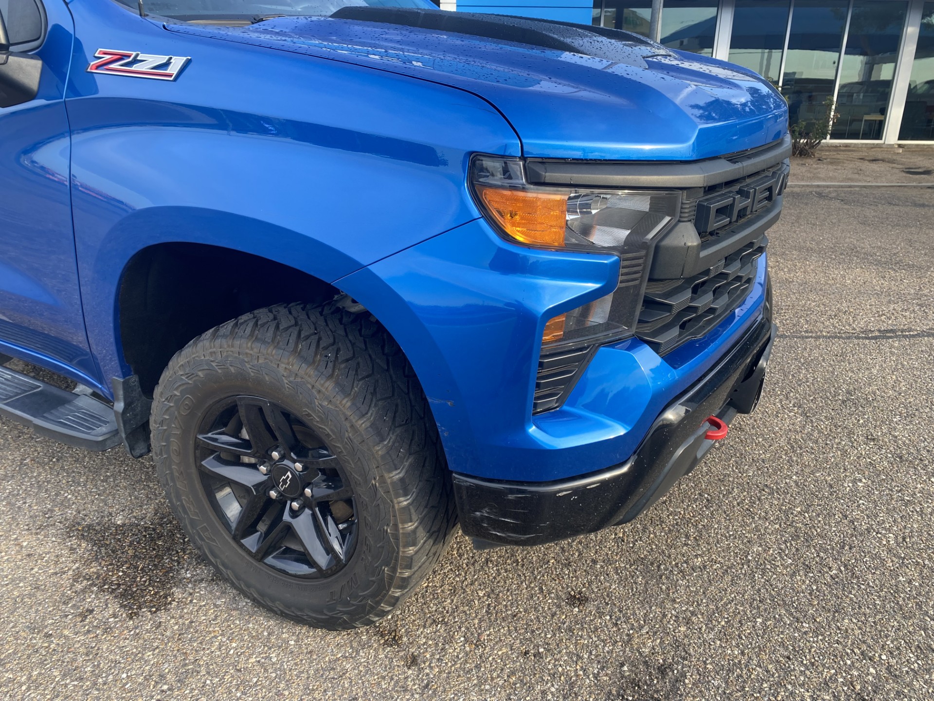 Used 2022 Glacier Blue Metallic Chevrolet Custom Trail Boss image 2