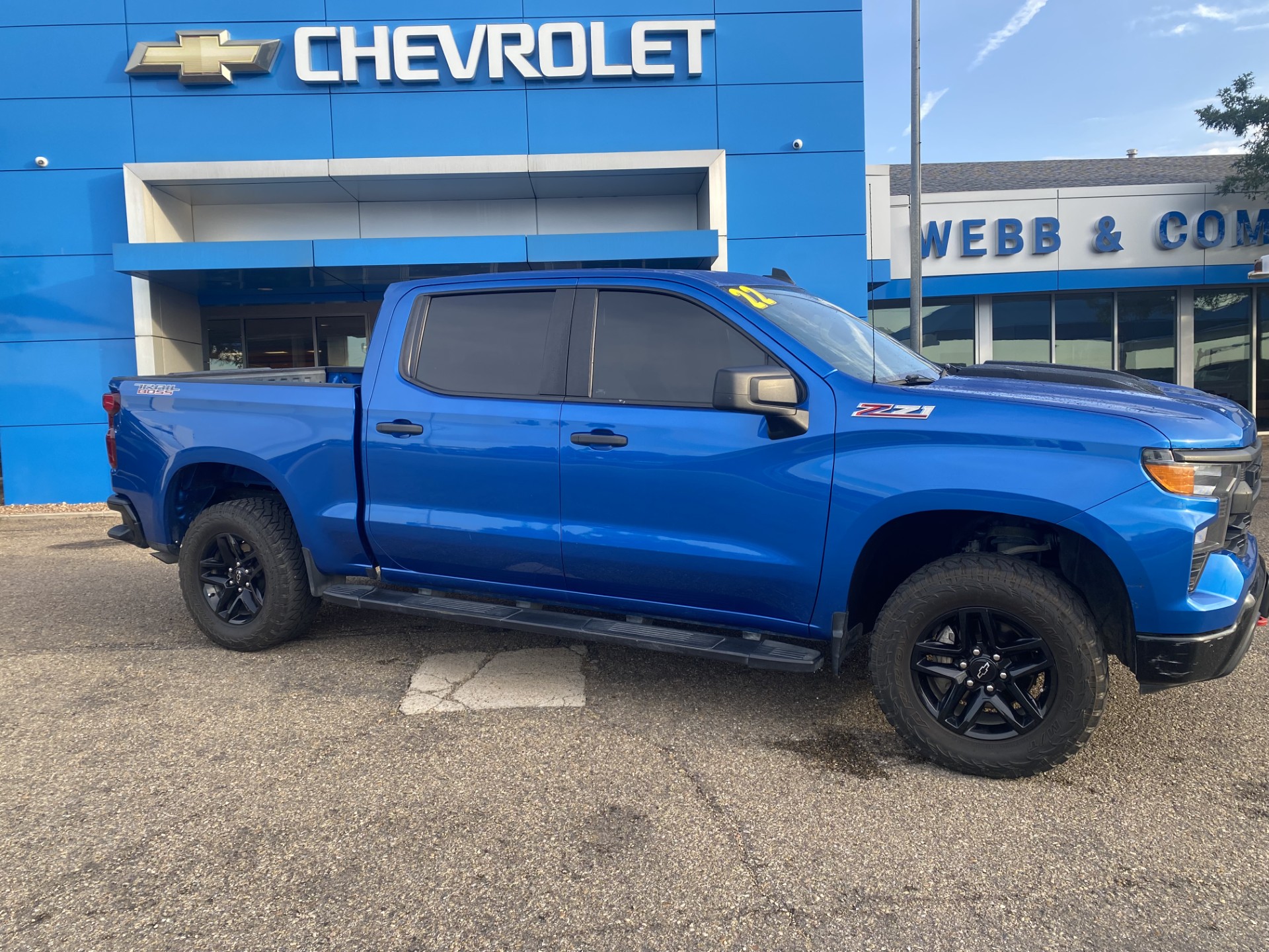 Pre-Owned 2022 Chevrolet Silverado 1500 Custom Trail Boss
