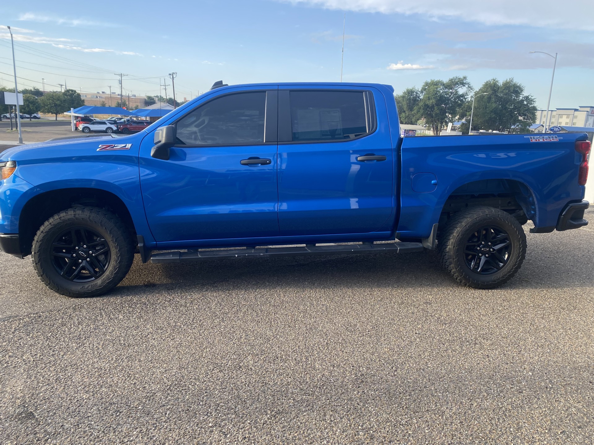 Used 2022 Glacier Blue Metallic Chevrolet Custom Trail Boss image 5