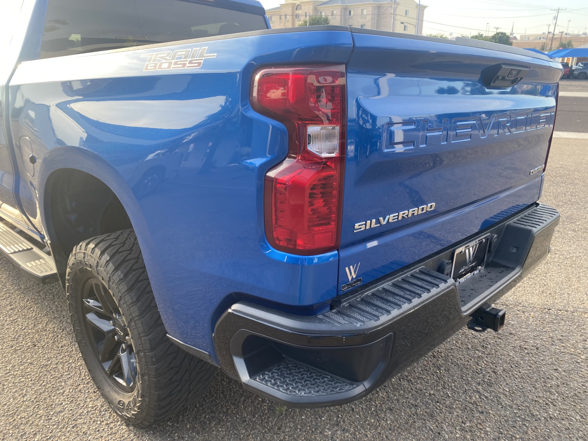 Used 2022 Glacier Blue Metallic Chevrolet Custom Trail Boss image 6