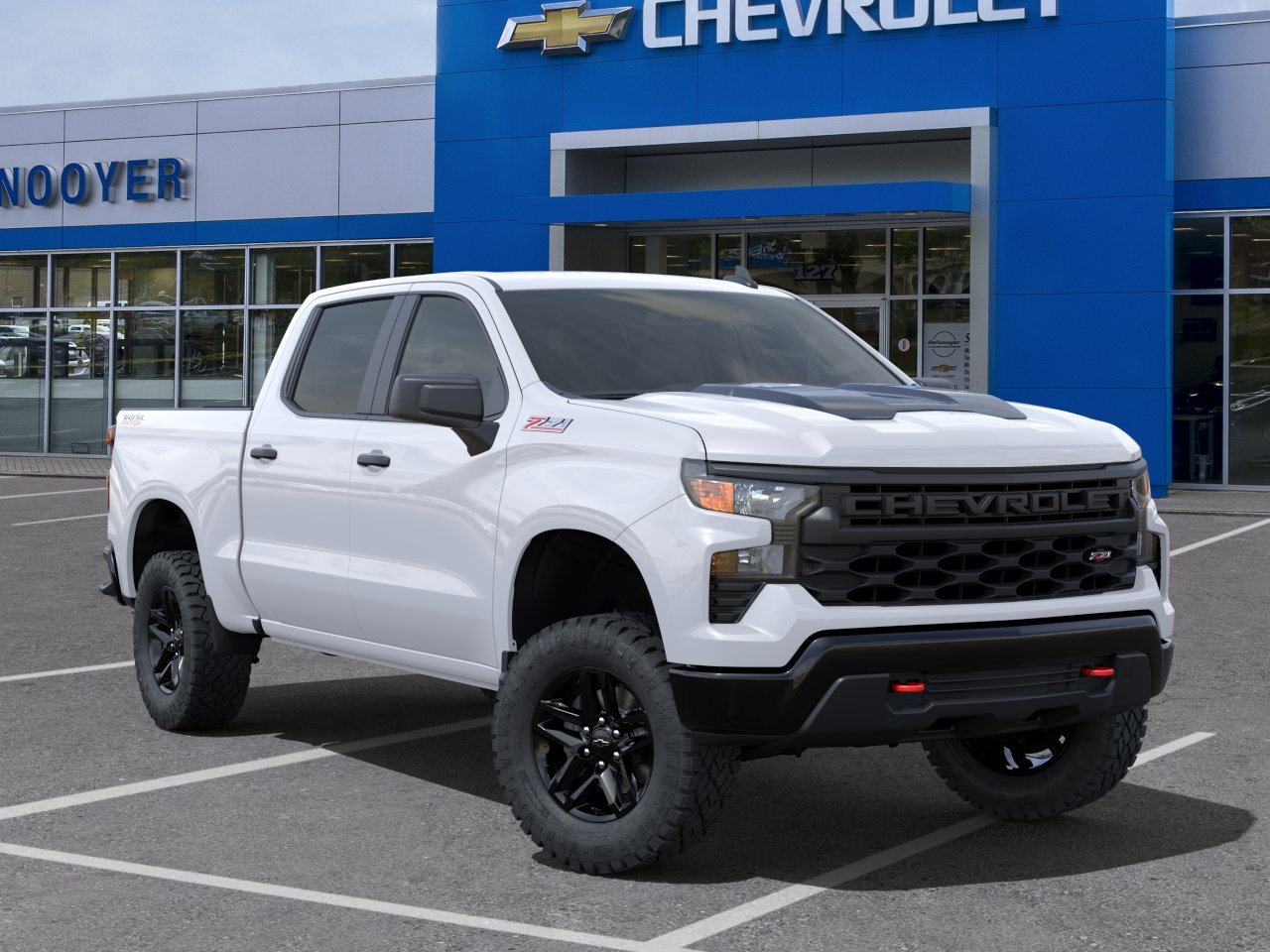 New 2024 Chevrolet Silverado 1500 Custom Trail Boss Crew Cab in Colonie