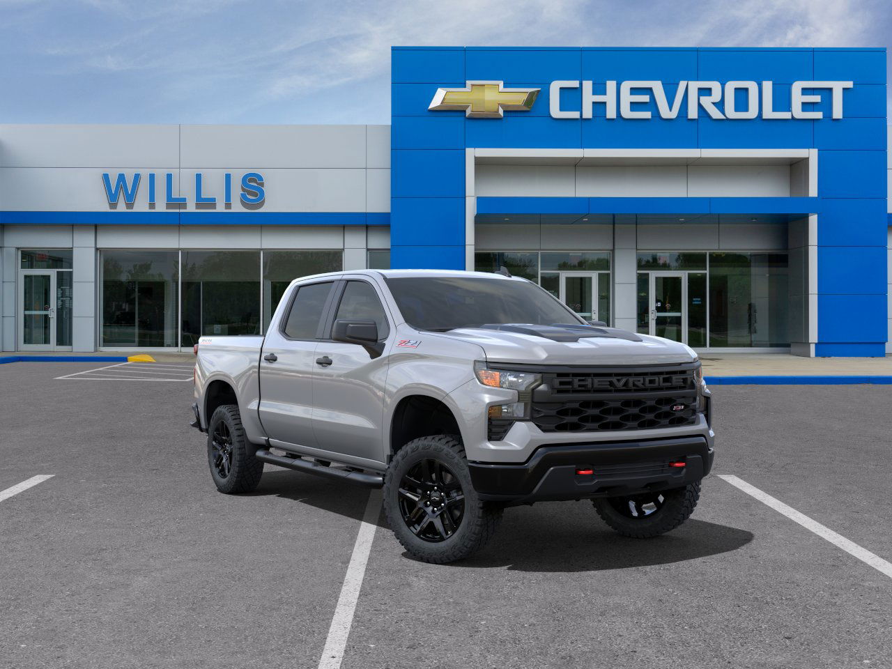 New 2024 Chevrolet Silverado 1500 Custom Trail Boss Crew Cab in Granger ...