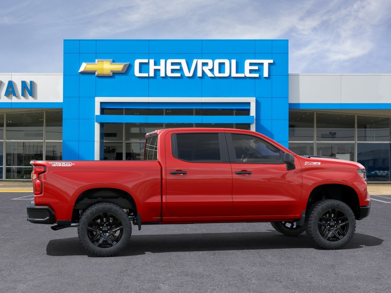 New 2024 Chevrolet Silverado 1500 Custom Trail Boss Crew Cab in Monroe