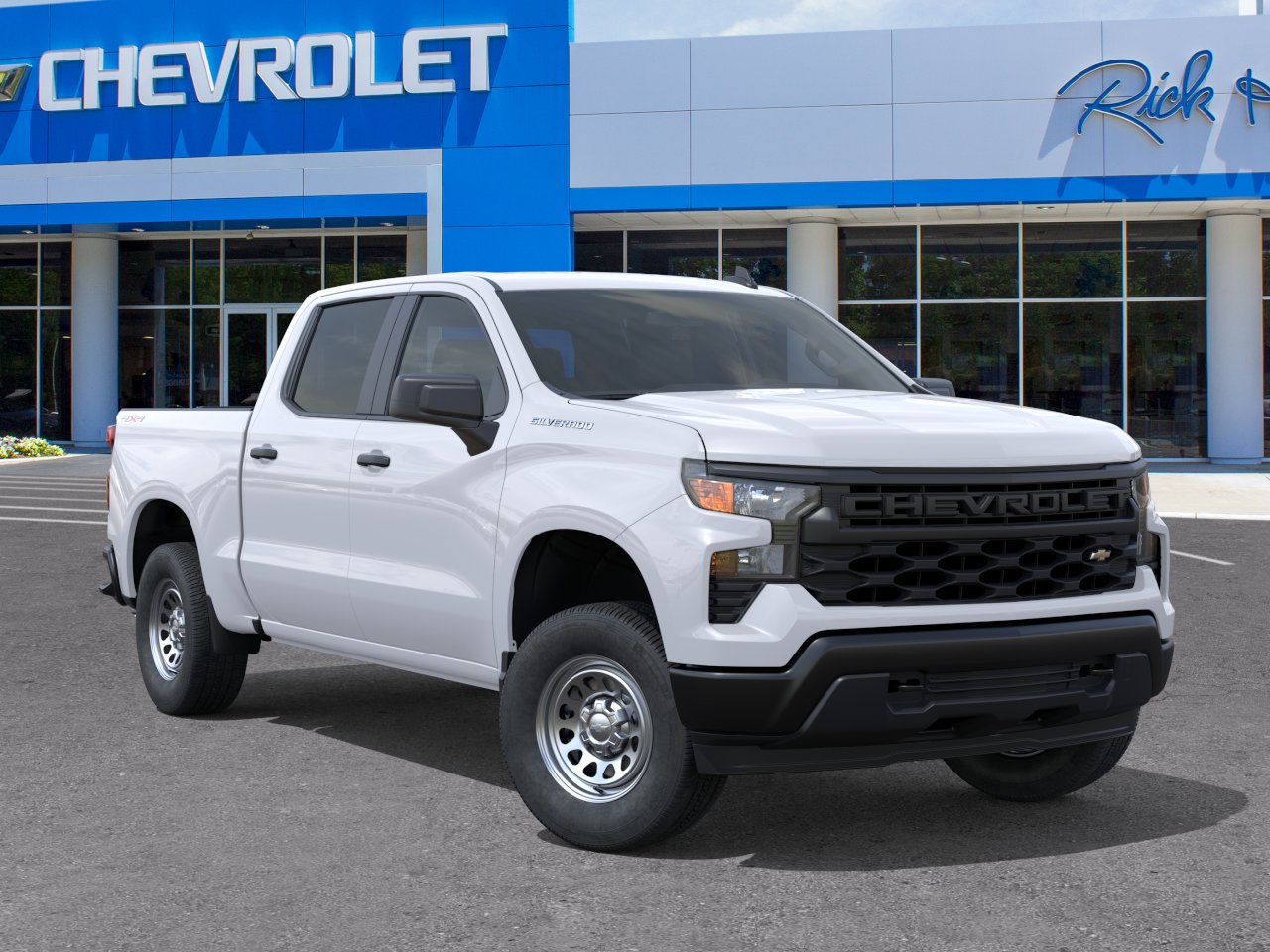 New 2025 Summit White Chevrolet WT image 36