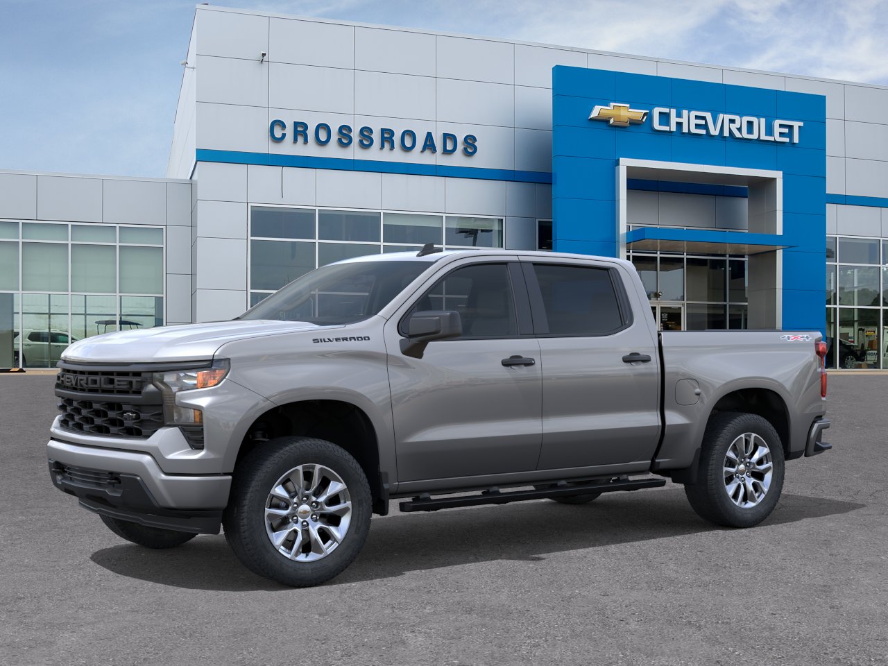 New 2026 Sterling Gray Metallic Chevrolet Custom image 3