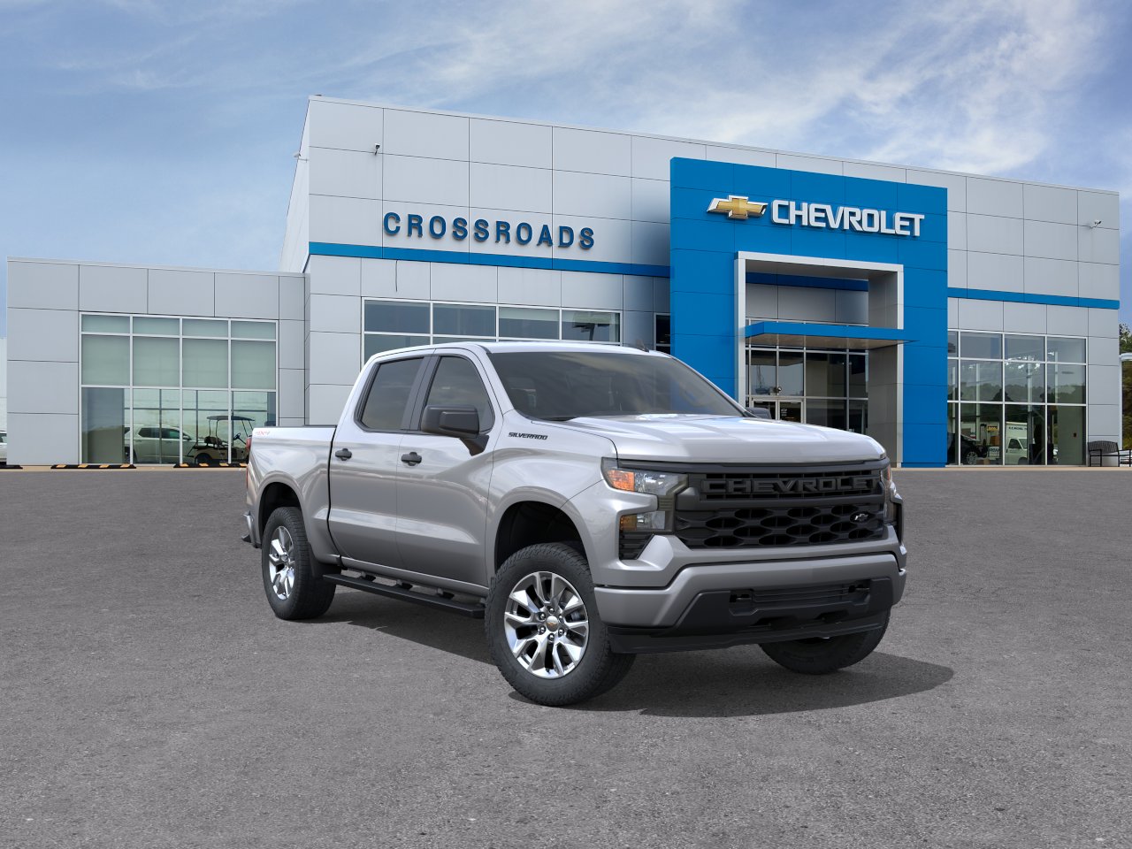 New 2026 Sterling Gray Metallic Chevrolet Custom image 2