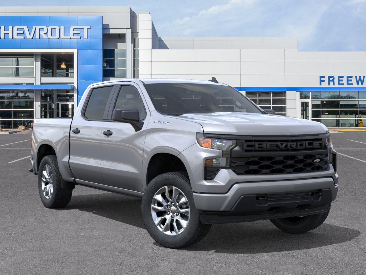New 2026 Sterling Gray Metallic Chevrolet Custom image 7