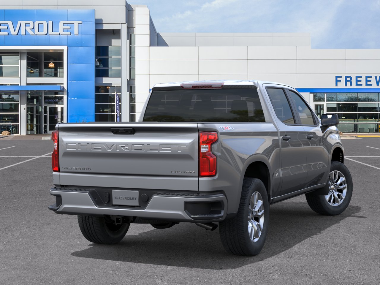 New 2026 Sterling Gray Metallic Chevrolet Custom image 4