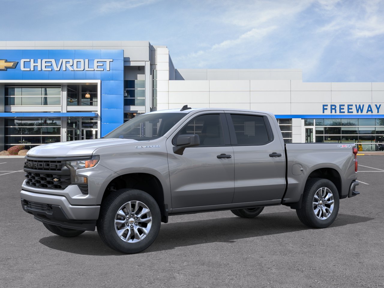 New 2026 Sterling Gray Metallic Chevrolet Custom image 2