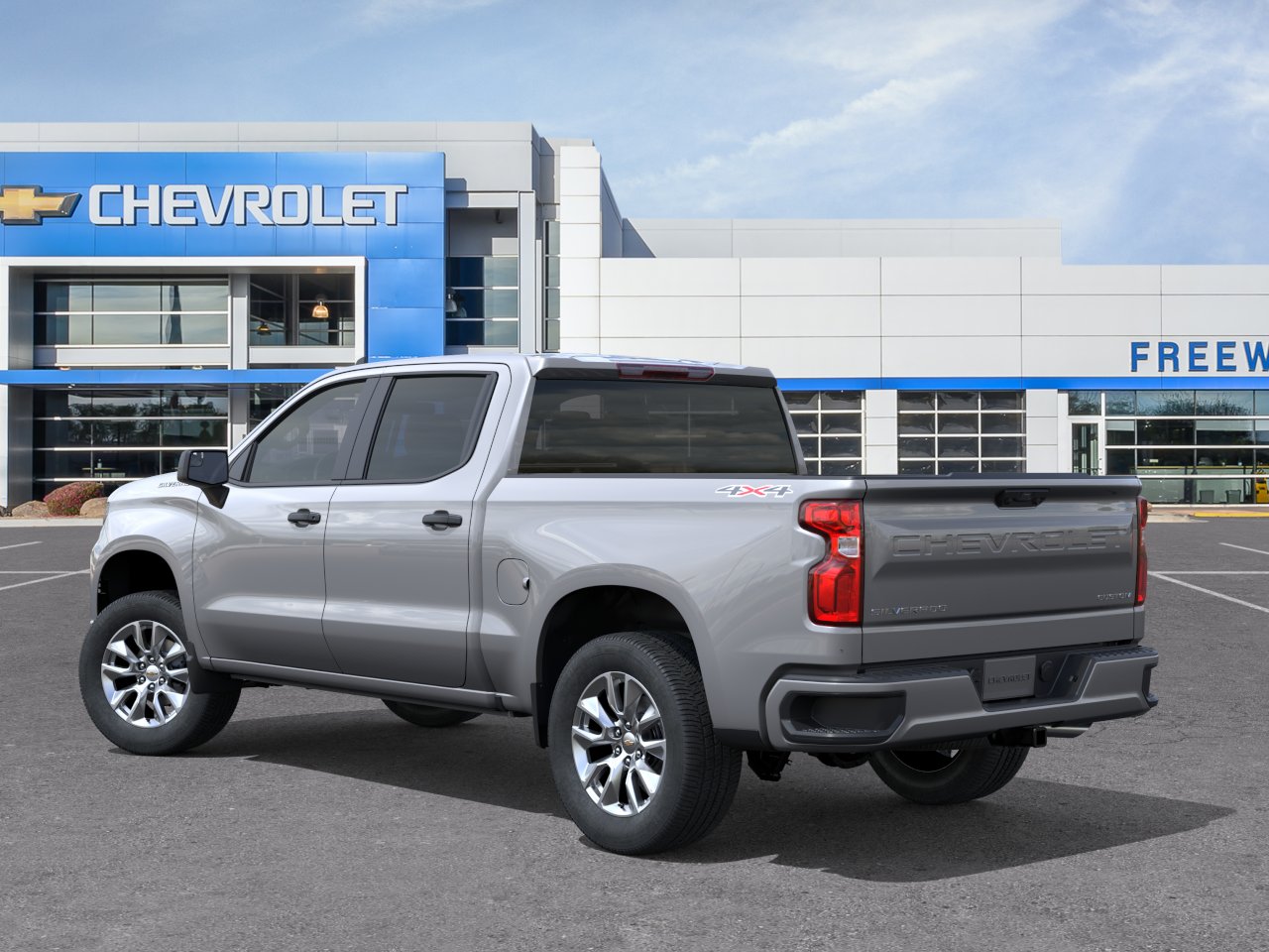 New 2026 Sterling Gray Metallic Chevrolet Custom image 3