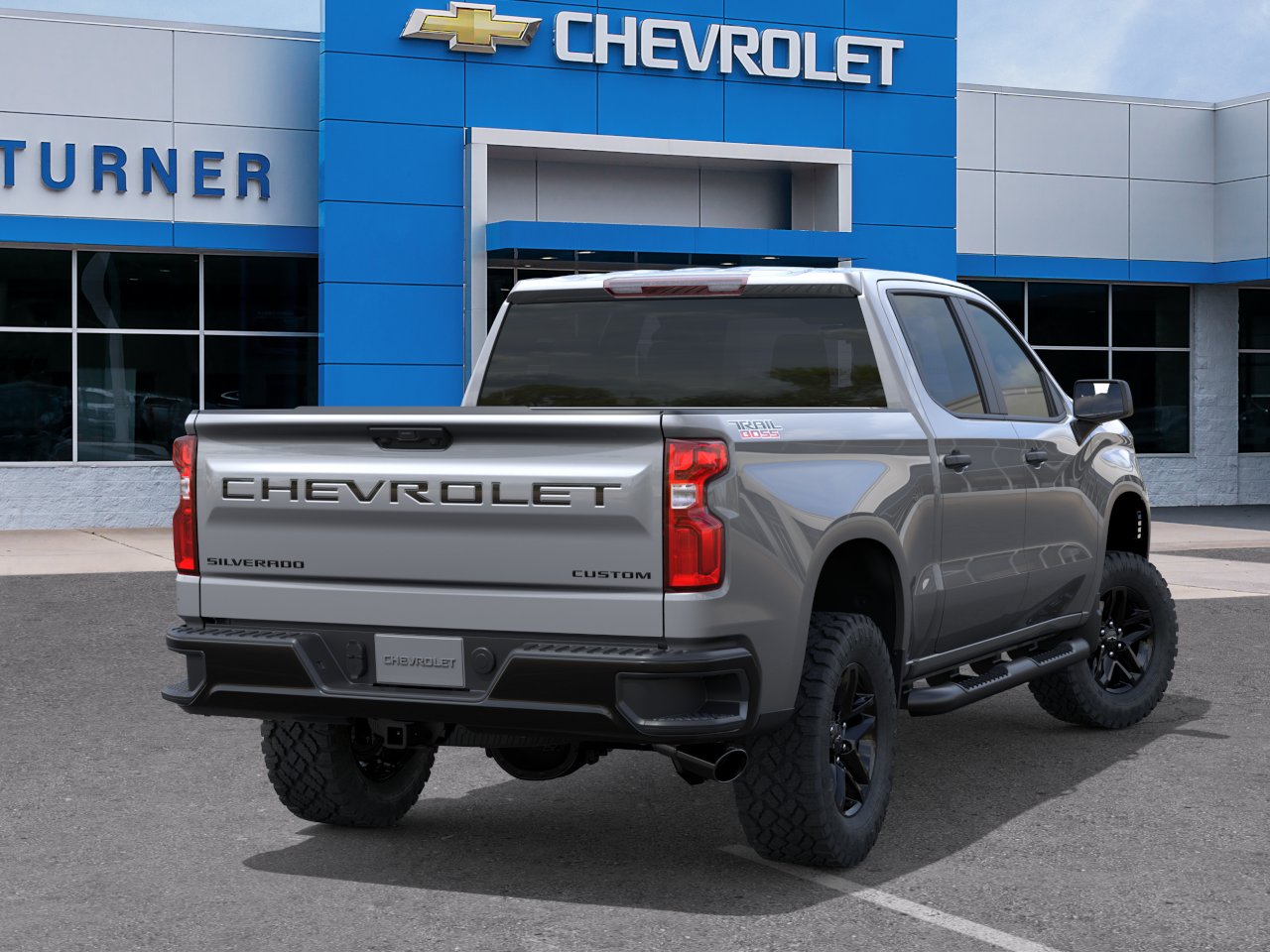 New 2026 Sterling Gray Metallic Chevrolet Custom Trail Boss image 4