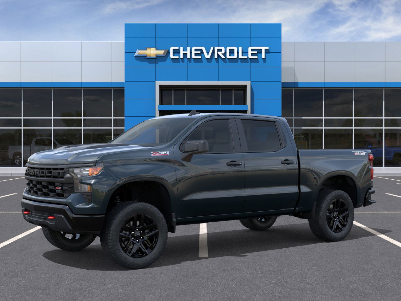 New 2026 Cypress Gray Chevrolet Custom Trail Boss image 28