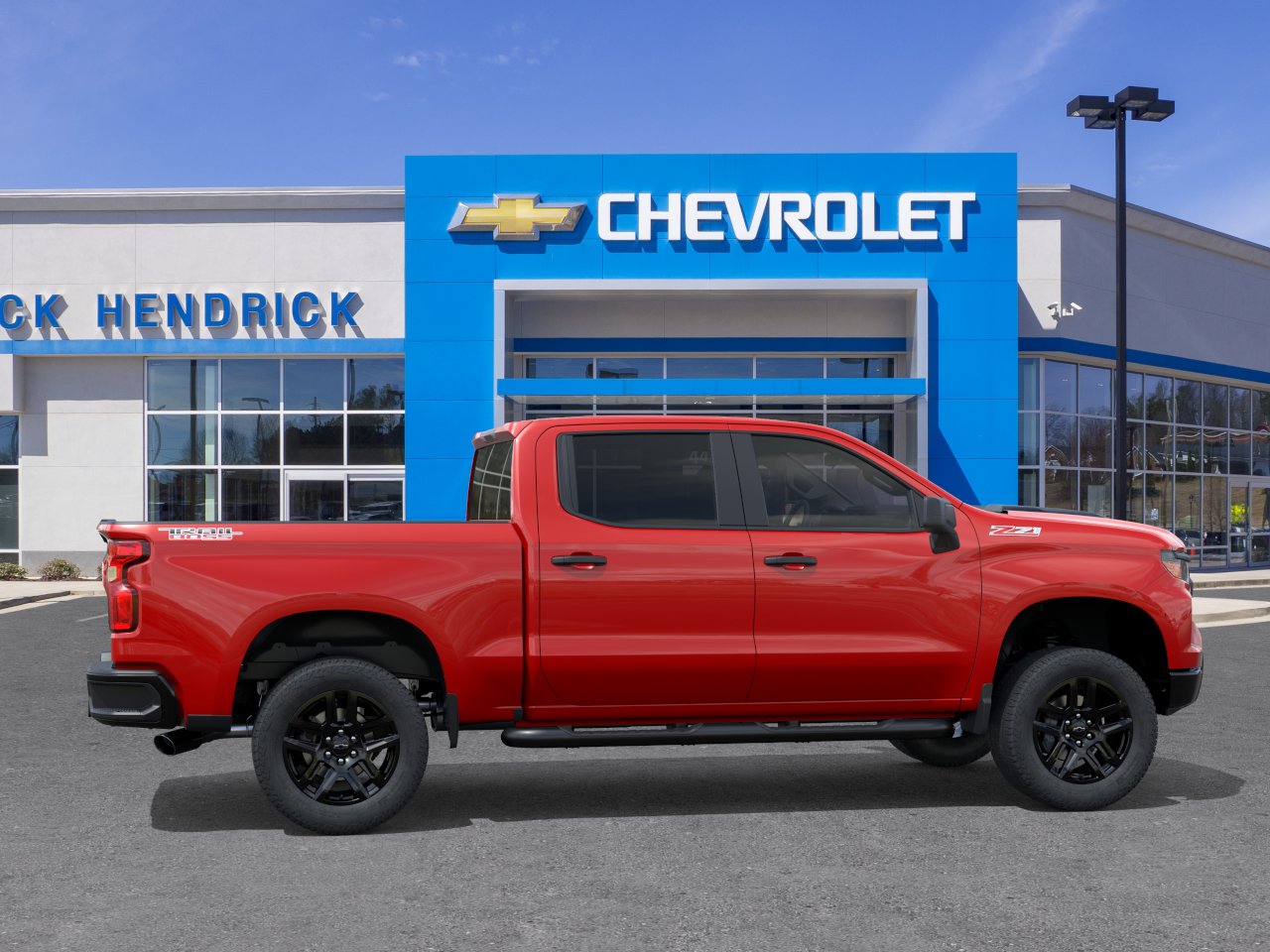New 2026 Red Hot Chevrolet Custom Trail Boss image 4
