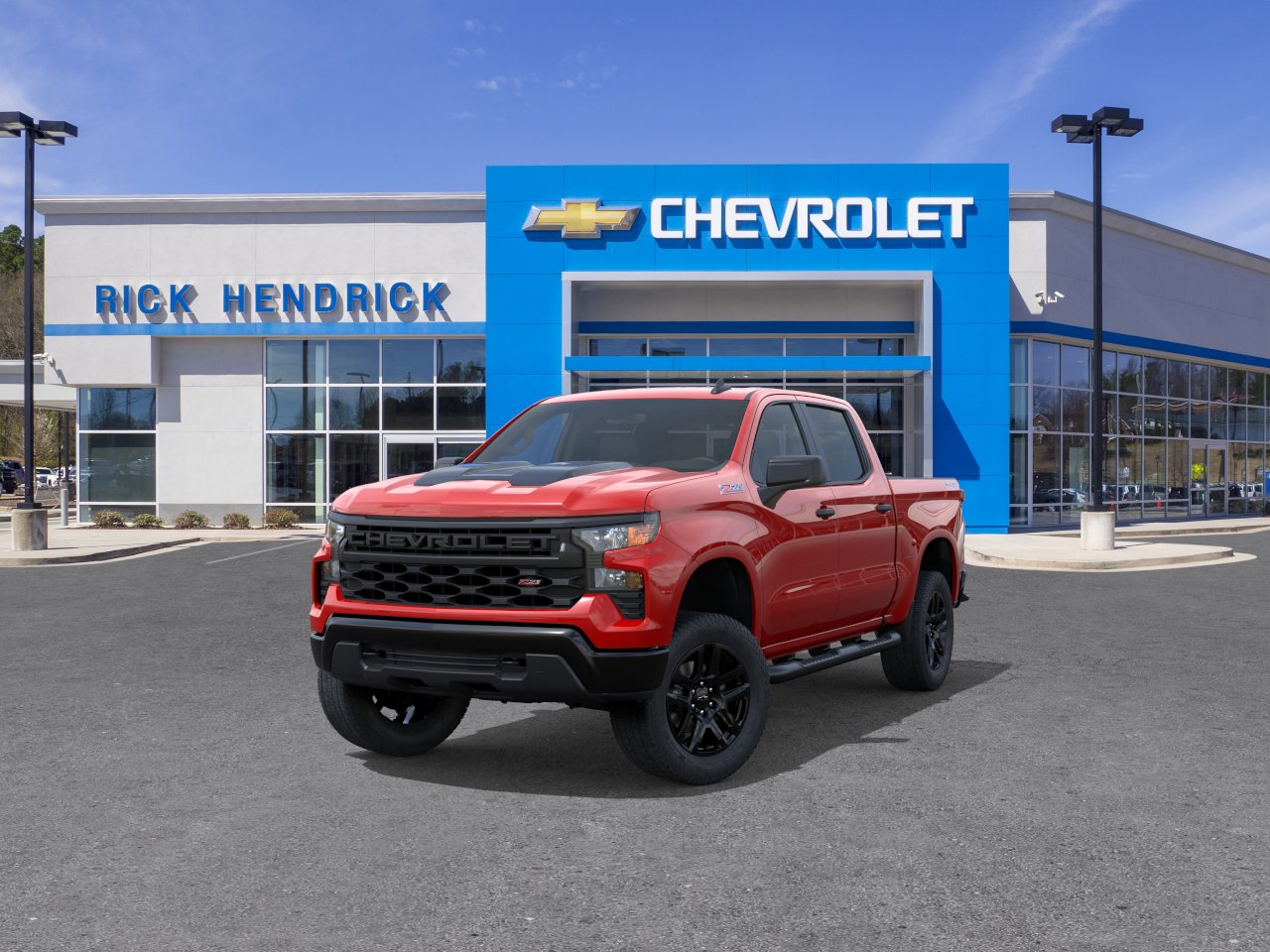 New 2026 Red Hot Chevrolet Custom Trail Boss image 7