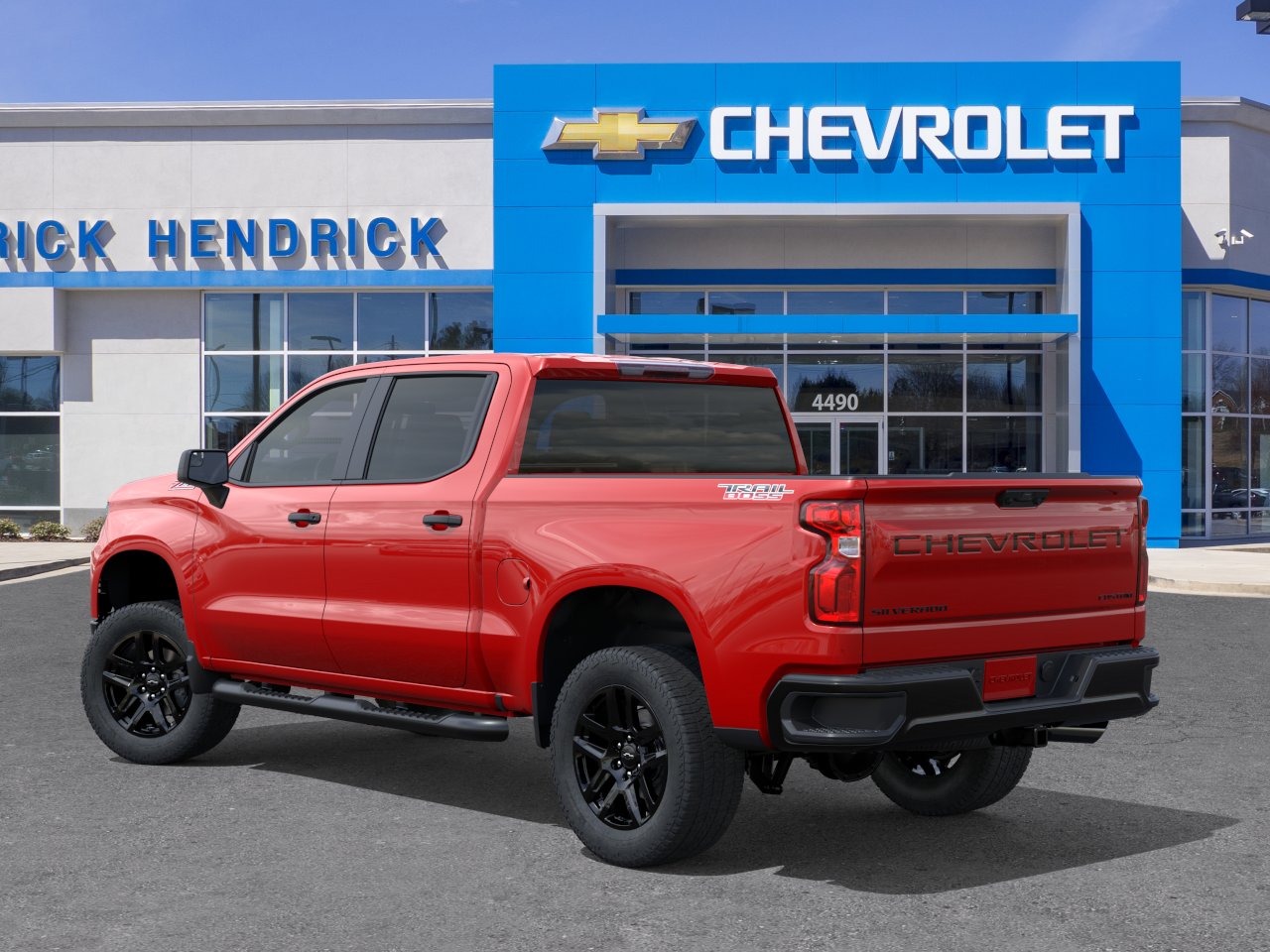 New 2026 Red Hot Chevrolet Custom Trail Boss image 2