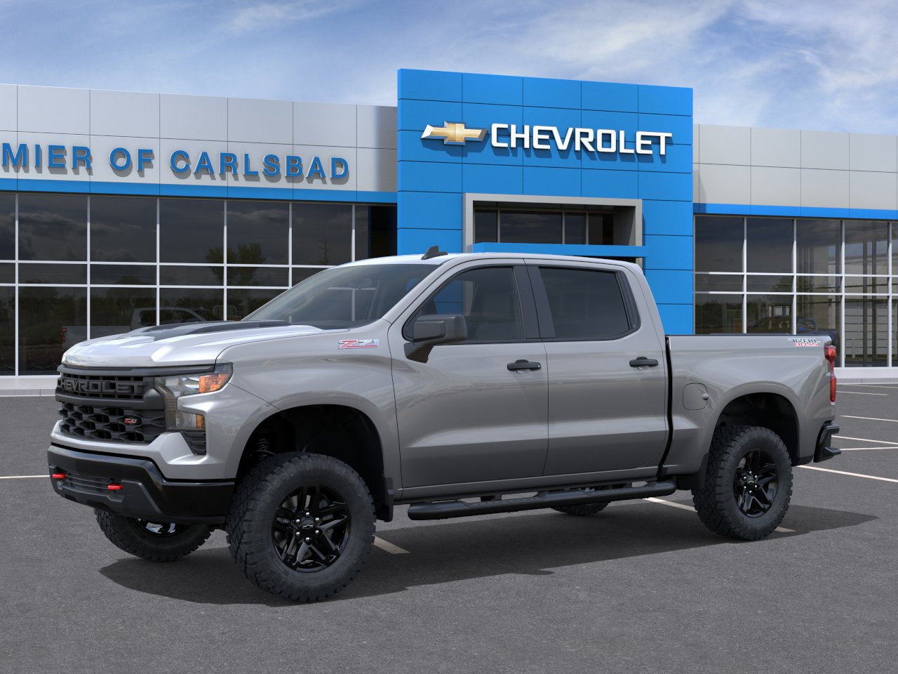 New 2026 Sterling Gray Metallic Chevrolet Custom Trail Boss image 2
