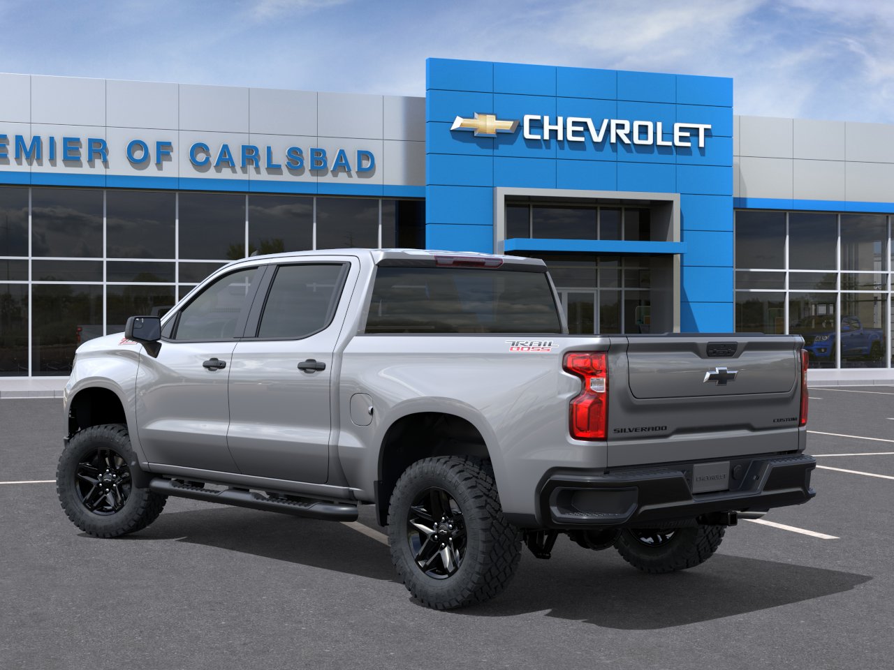 New 2026 Sterling Gray Metallic Chevrolet Custom Trail Boss image 3