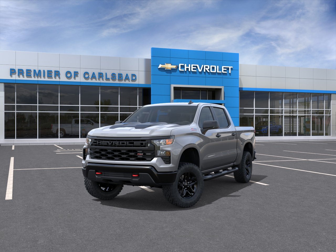 New 2026 Sterling Gray Metallic Chevrolet Custom Trail Boss image 8