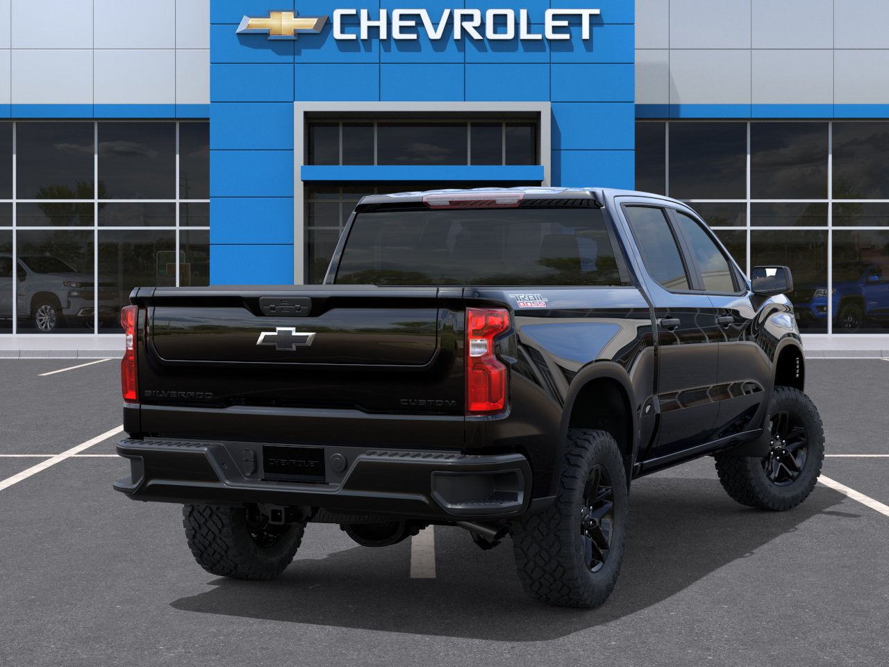 New 2026 Black Chevrolet Custom Trail Boss image 4