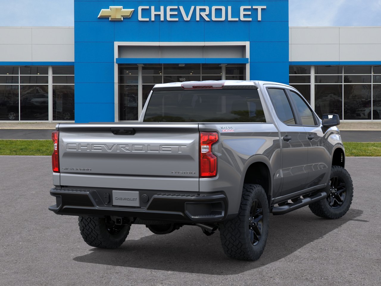 New 2026 Sterling Gray Metallic Chevrolet Custom Trail Boss image 4