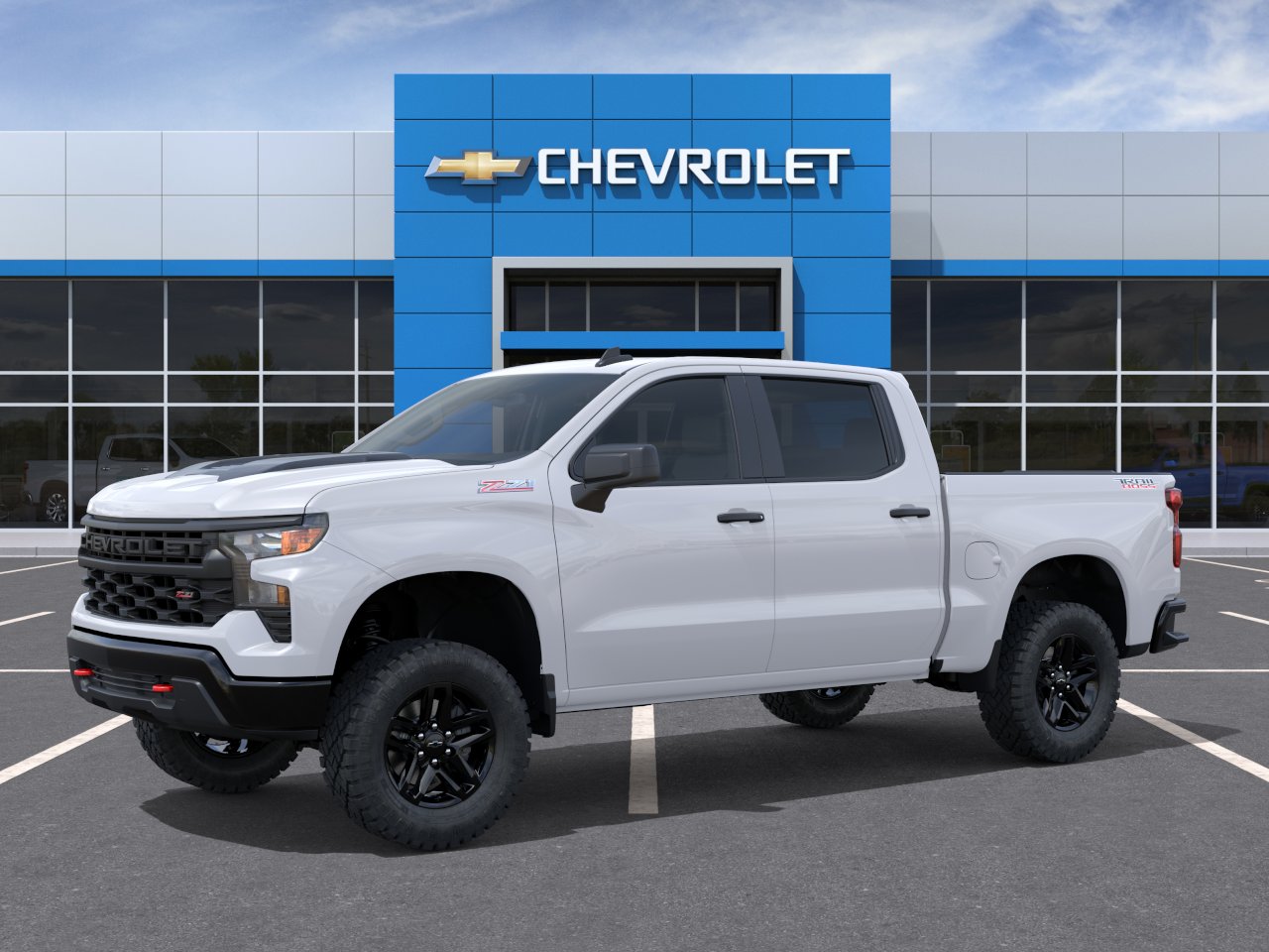New 2026 Summit White Chevrolet Custom Trail Boss image 2
