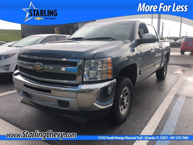 Pre-Owned 2012 Chevrolet Silverado 1500 LT 4WD Crew Cab