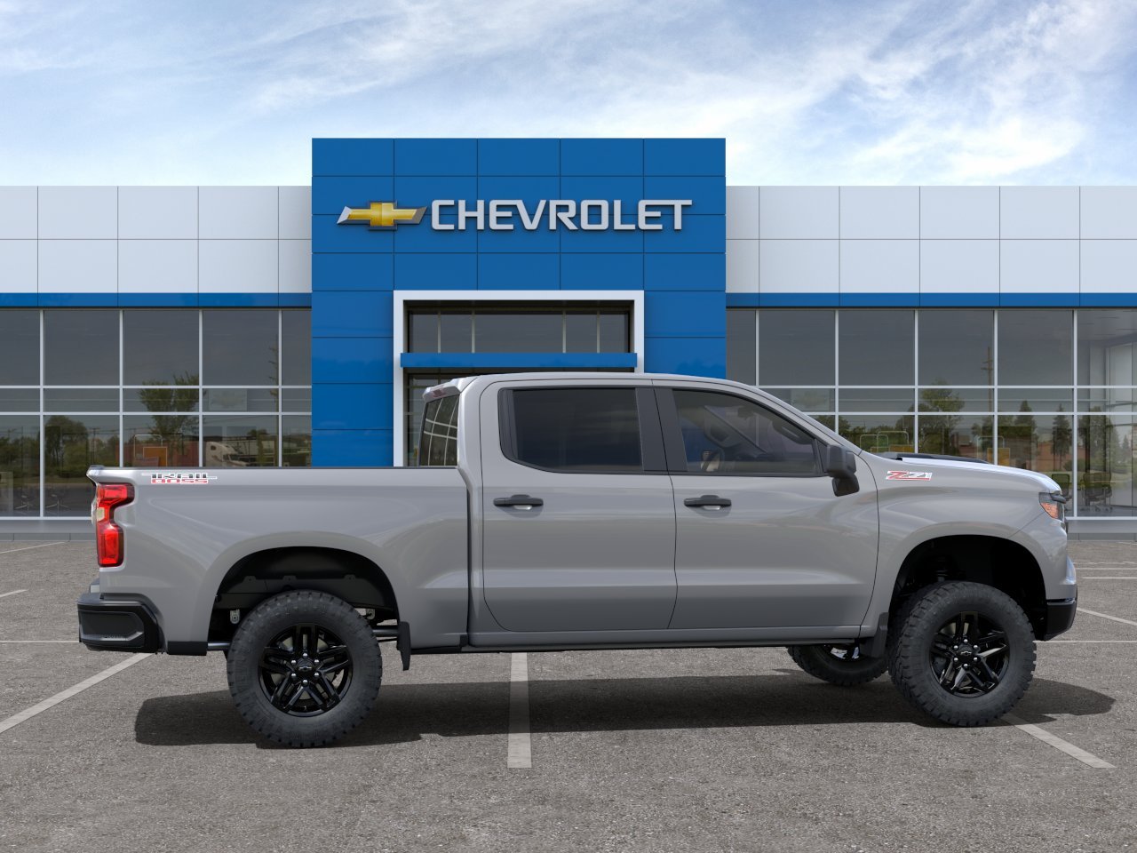 New 2024 Chevrolet Silverado 1500 Custom Trail Boss Crew Cab in Las