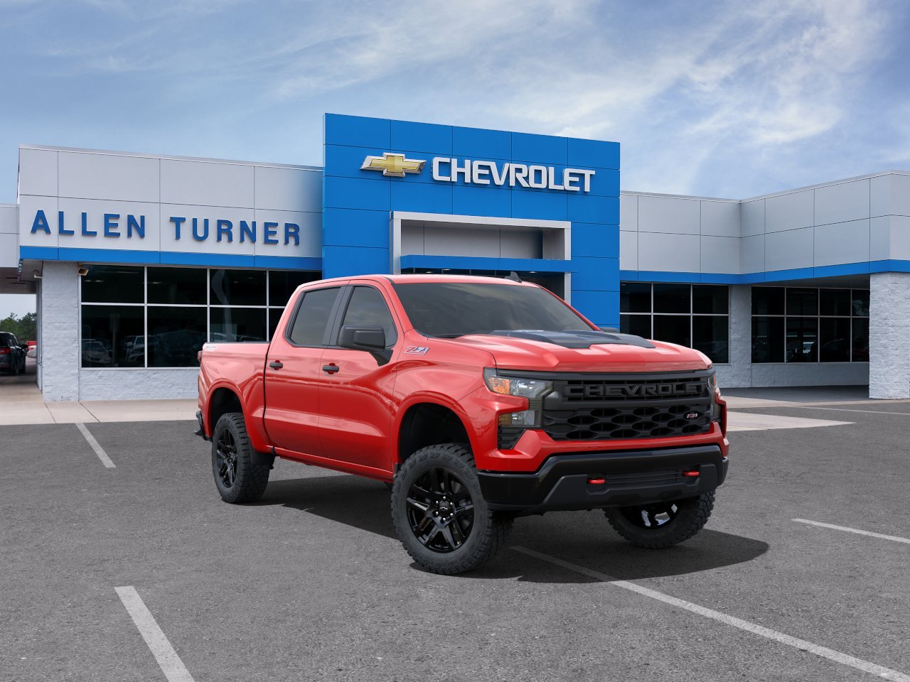 New 2024 Chevrolet Silverado 1500 Custom Trail Boss Crew Cab in