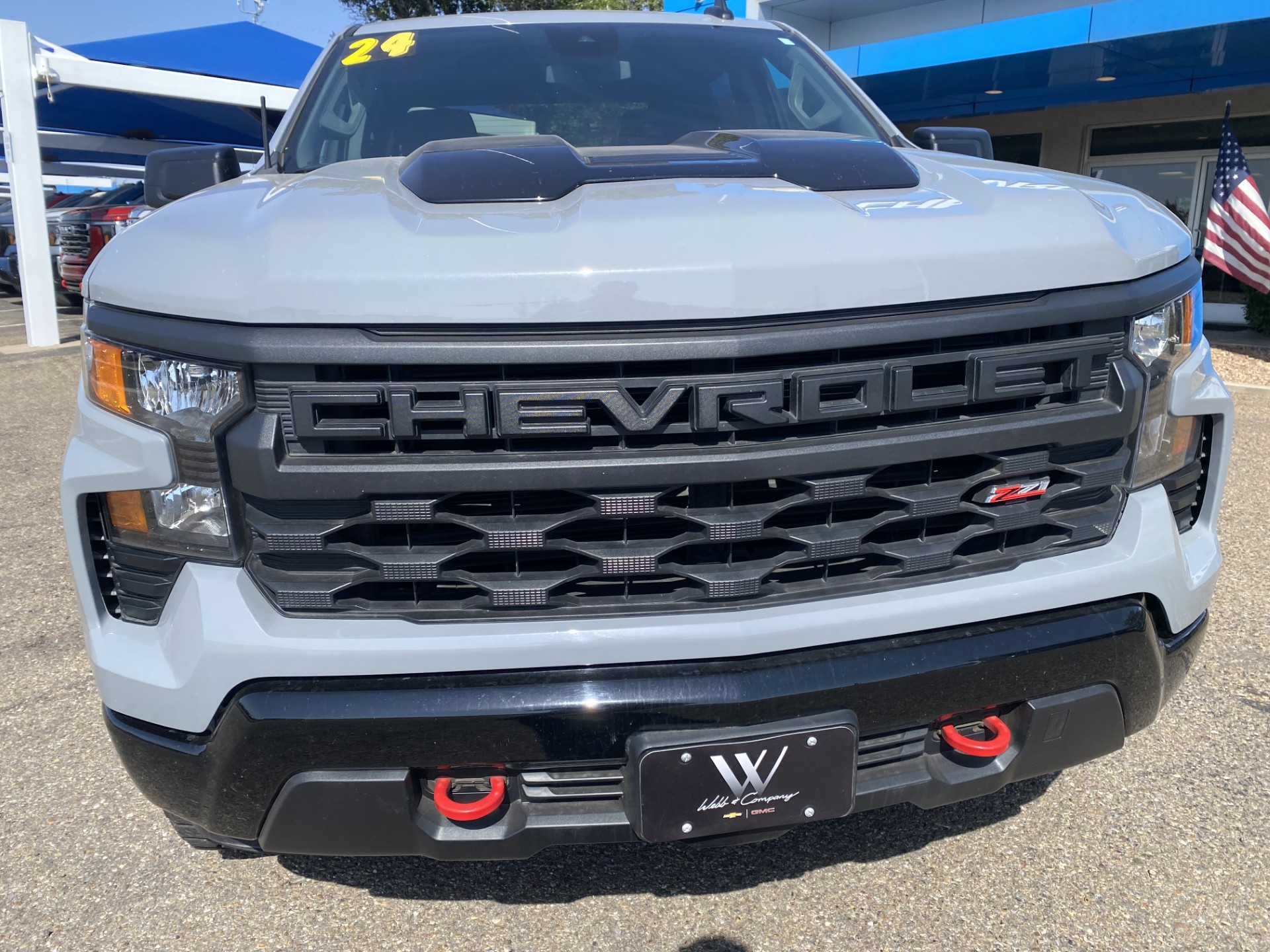 Used 2024 Slate Gray Metallic Chevrolet Custom Trail Boss image 3