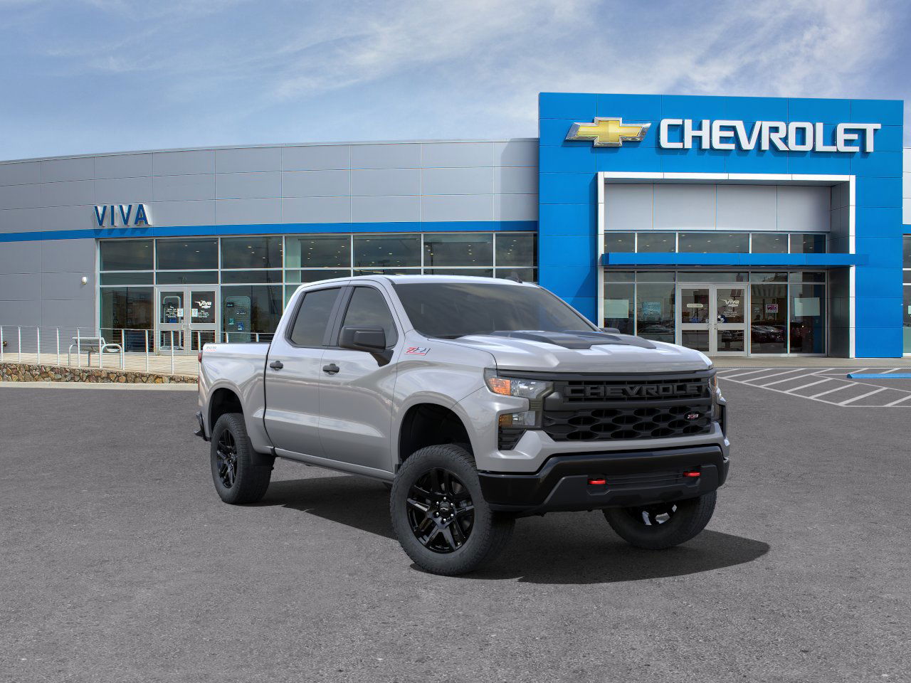 New 2024 Chevrolet Silverado 1500 Custom Trail Boss Crew Cab in El Paso ...