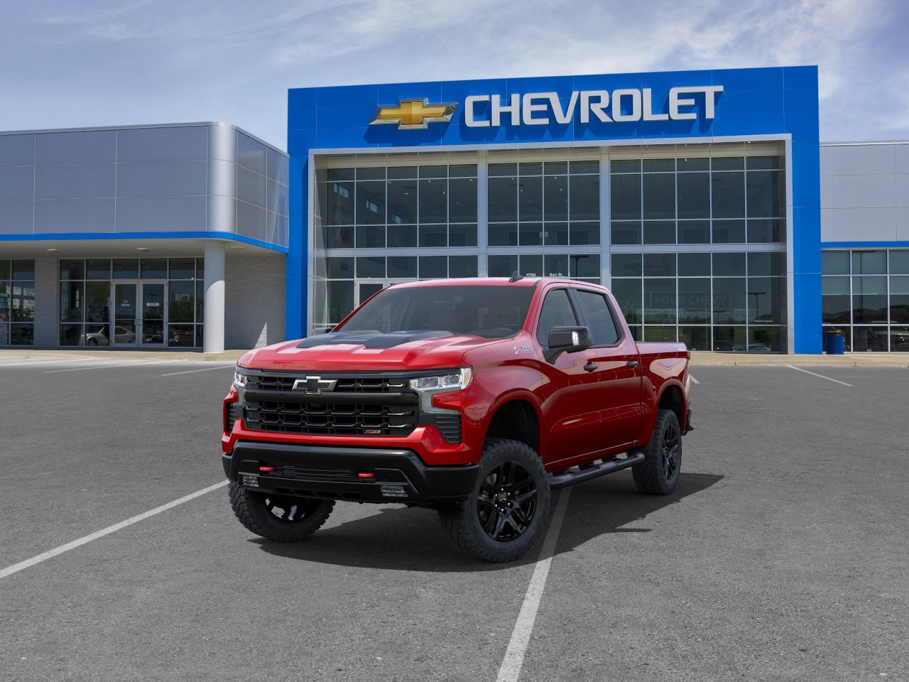 New 2024 Chevrolet Silverado 1500 LT Trail Boss Crew Cab Radiant Red ...