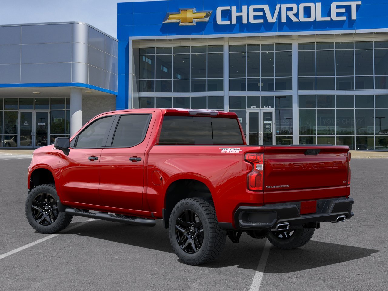 New 2024 Chevrolet Silverado 1500 Lt Trail Boss Crew Cab Radiant Red 