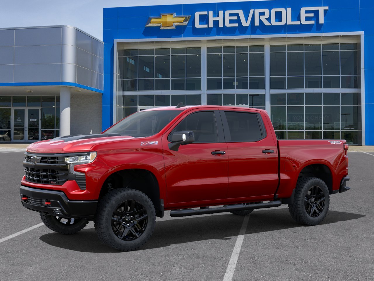 New 2024 Chevrolet Silverado 1500 LT Trail Boss Crew Cab Radiant Red ...