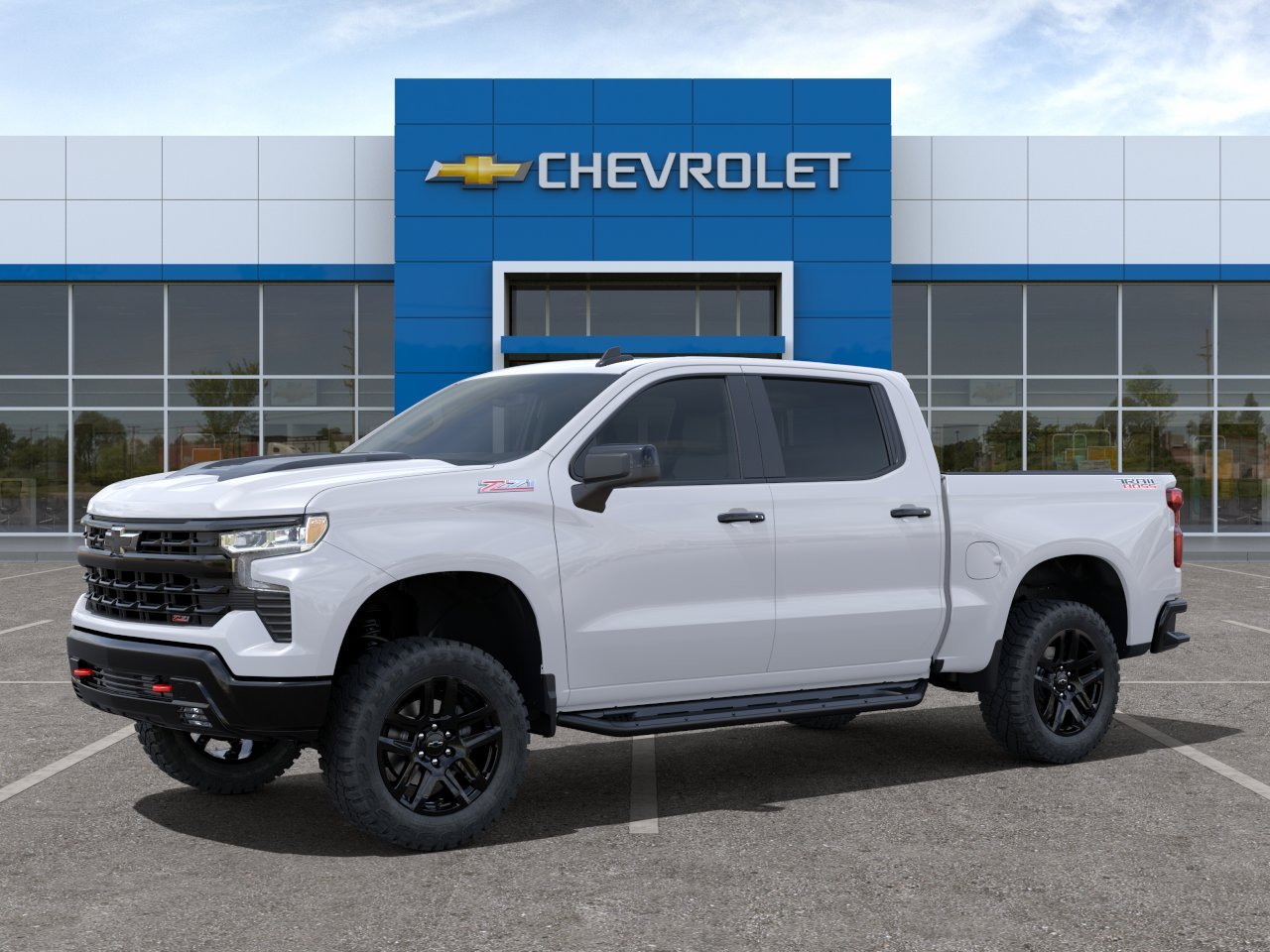 New 2024 Summit White Chevrolet LT Trail Boss image 2