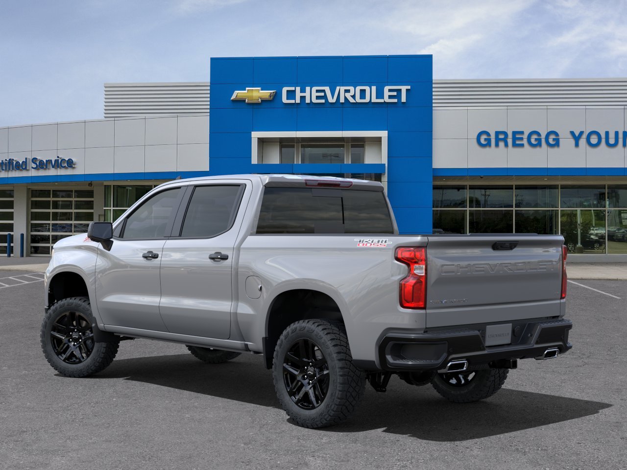 New 2024 Chevrolet Silverado 1500 LT Trail Boss Crew Cab Slate Gray