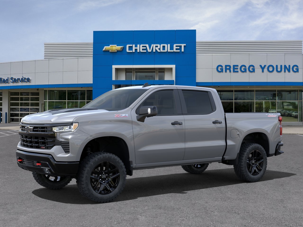 New 2024 Chevrolet Silverado 1500 LT Trail Boss Crew Cab Slate Gray