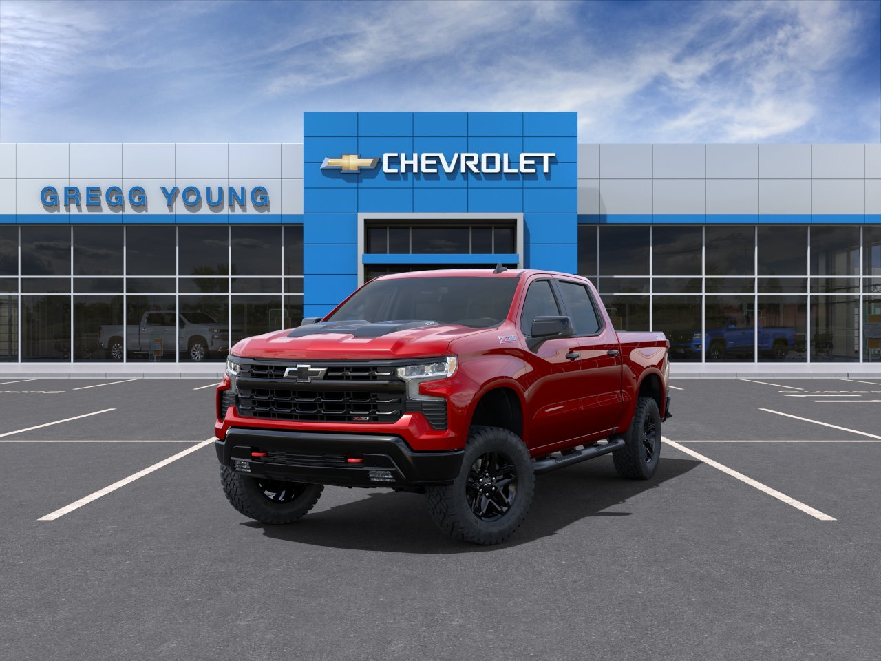 New 2024 Chevrolet Silverado 1500 LT Trail Boss Crew Cab Radiant Red ...