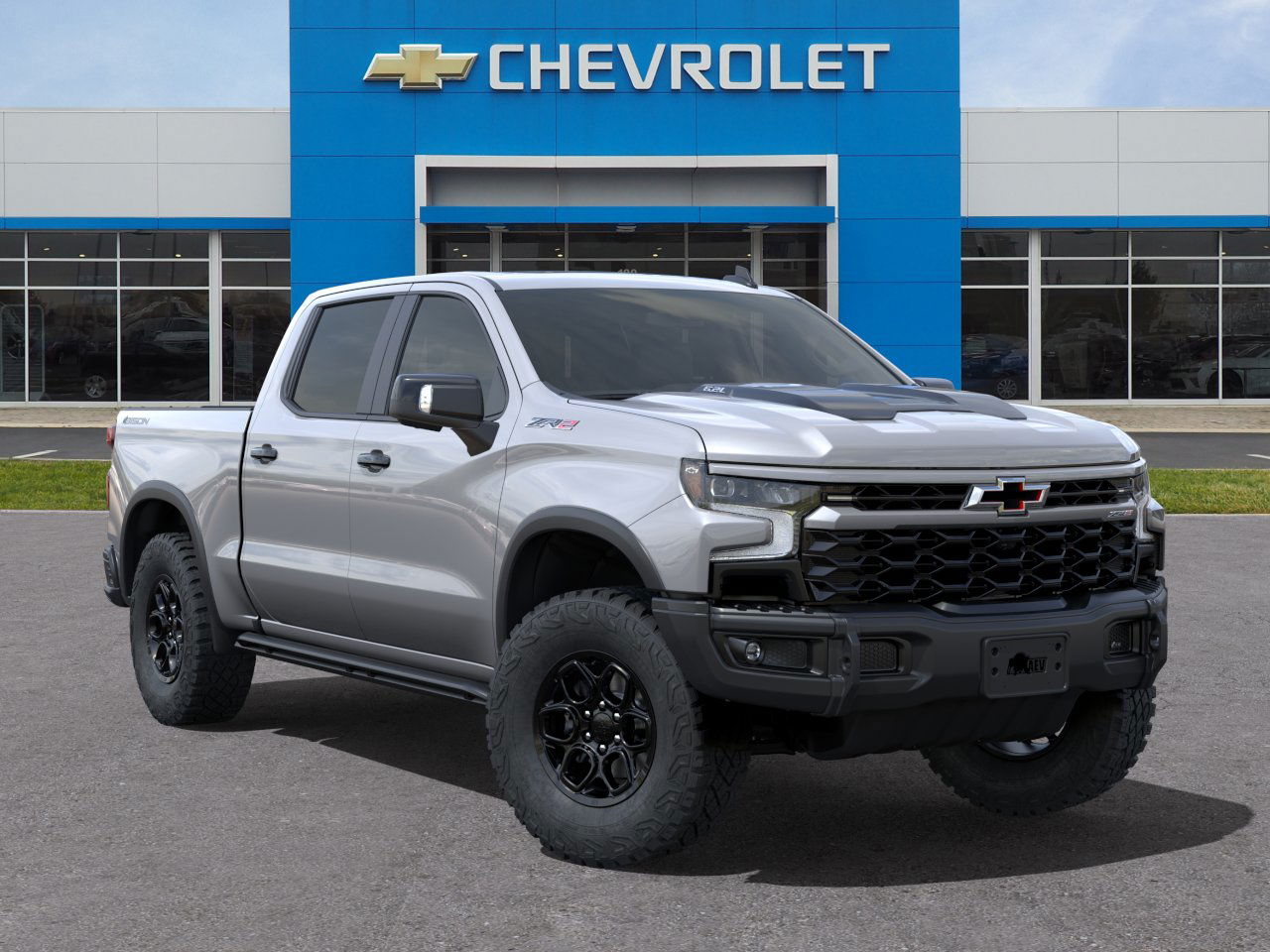 $80,030 2024 Chevrolet Silverado 1500 ZR2 Sterling Gray Metallic Crew ...