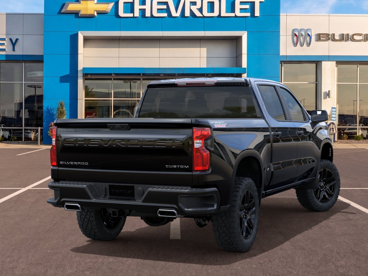New 2026 Black Chevrolet Custom Trail Boss image 4