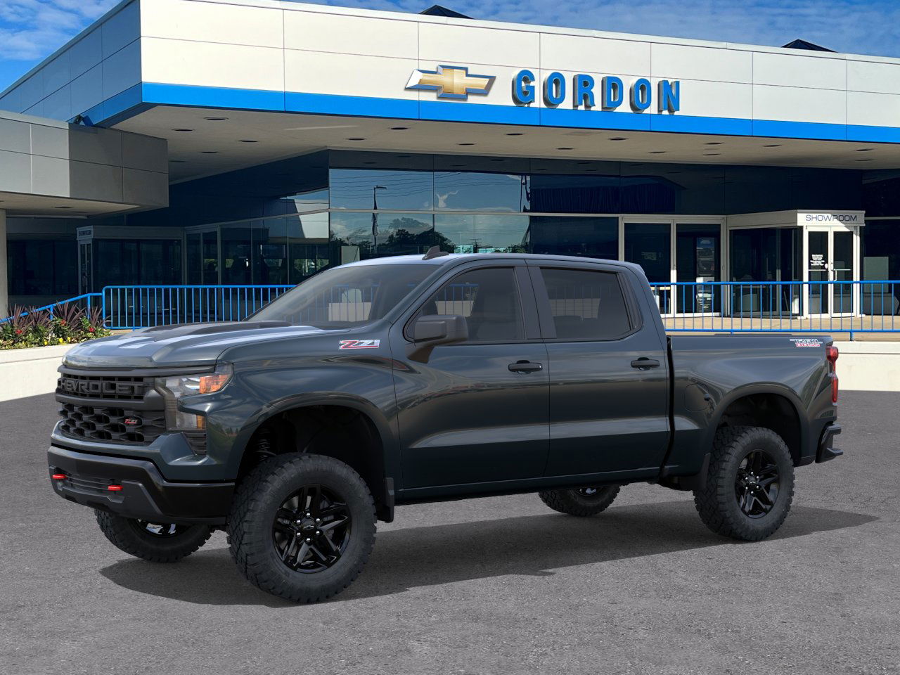 New 2026 Cypress Gray Chevrolet Custom Trail Boss image 2