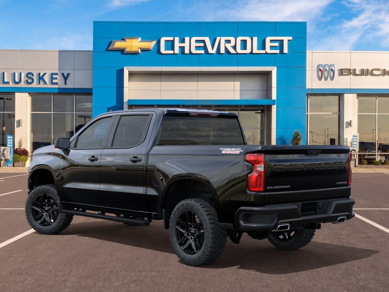 New 2026 Black Chevrolet Custom Trail Boss image 3
