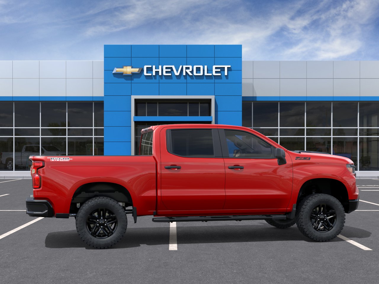 New 2026 Red Hot Chevrolet Custom Trail Boss image 5
