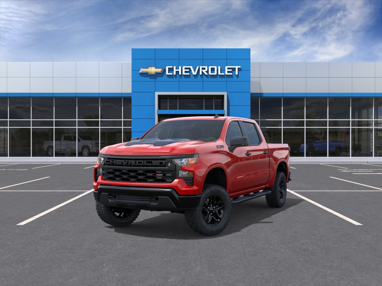 New 2026 Red Hot Chevrolet Custom Trail Boss image 8