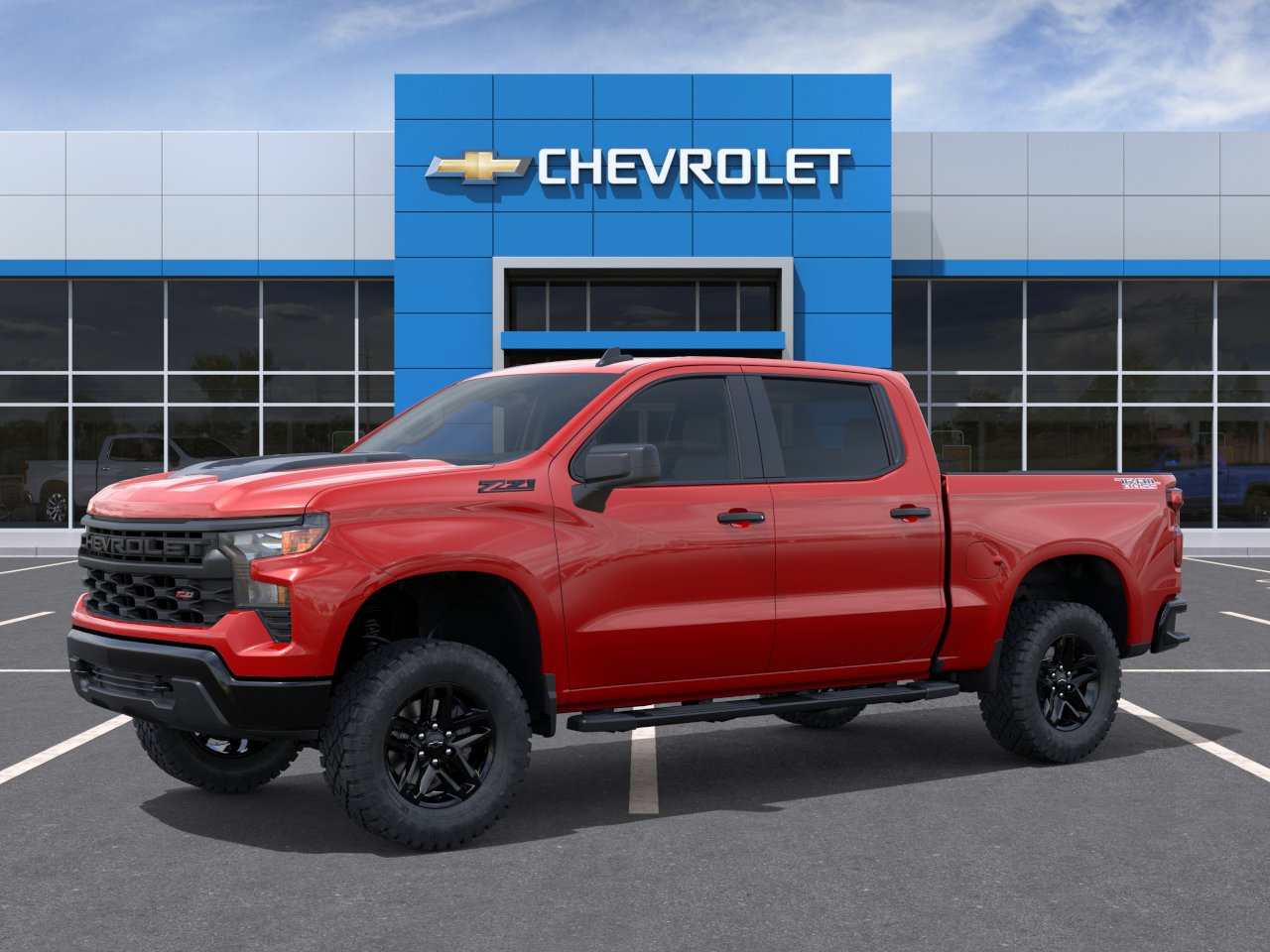 New 2026 Red Hot Chevrolet Custom Trail Boss image 2