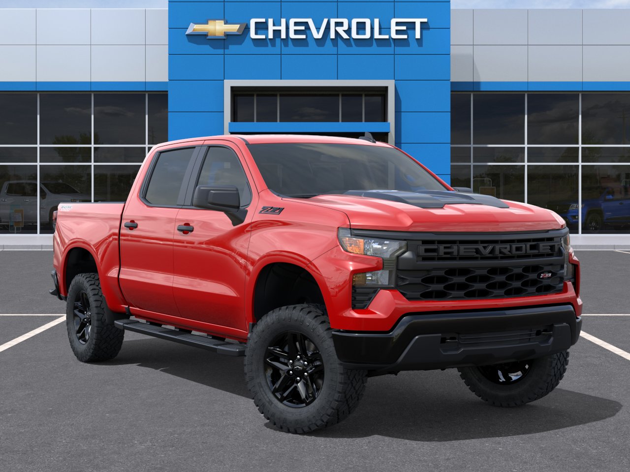 New 2026 Red Hot Chevrolet Custom Trail Boss image 7
