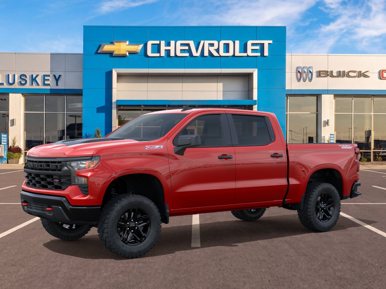 New 2026 Red Hot Chevrolet Custom Trail Boss image 2