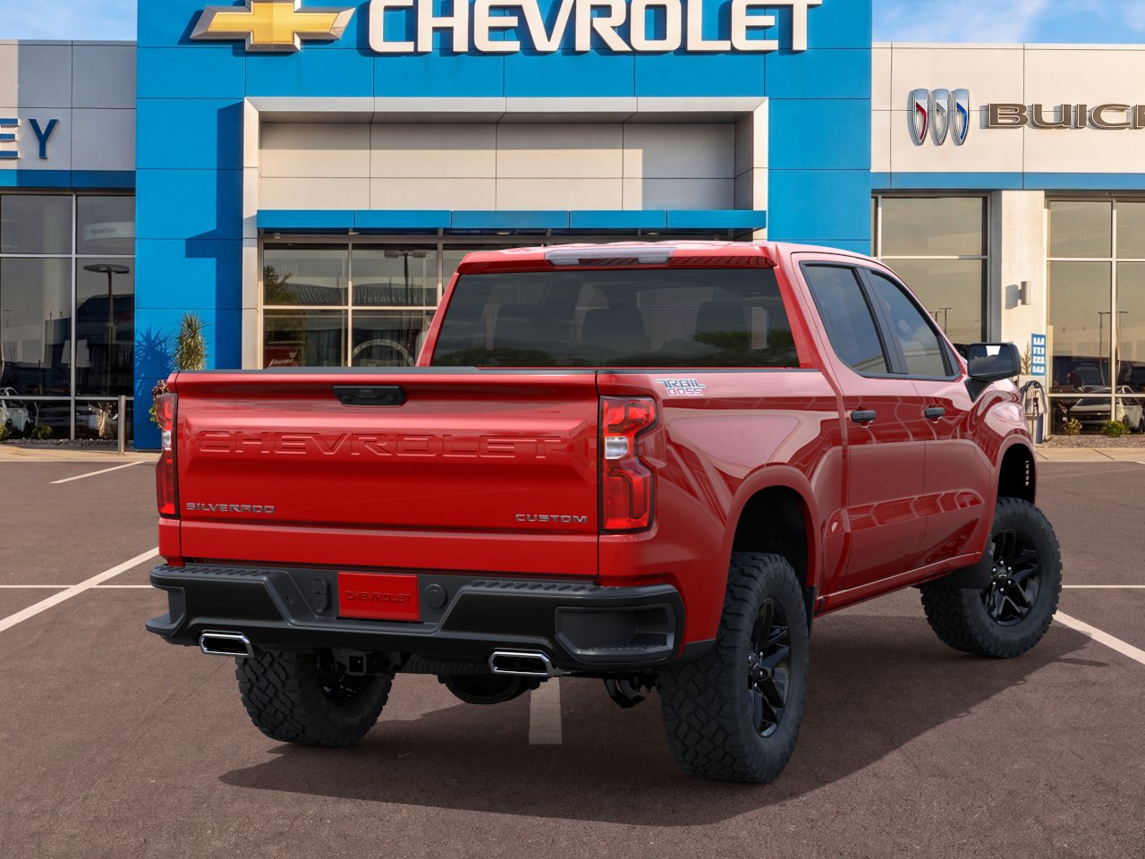 New 2026 Red Hot Chevrolet Custom Trail Boss image 4