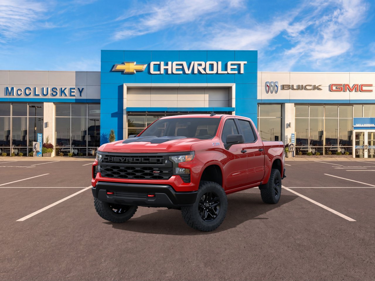 New 2026 Red Hot Chevrolet Custom Trail Boss image 8