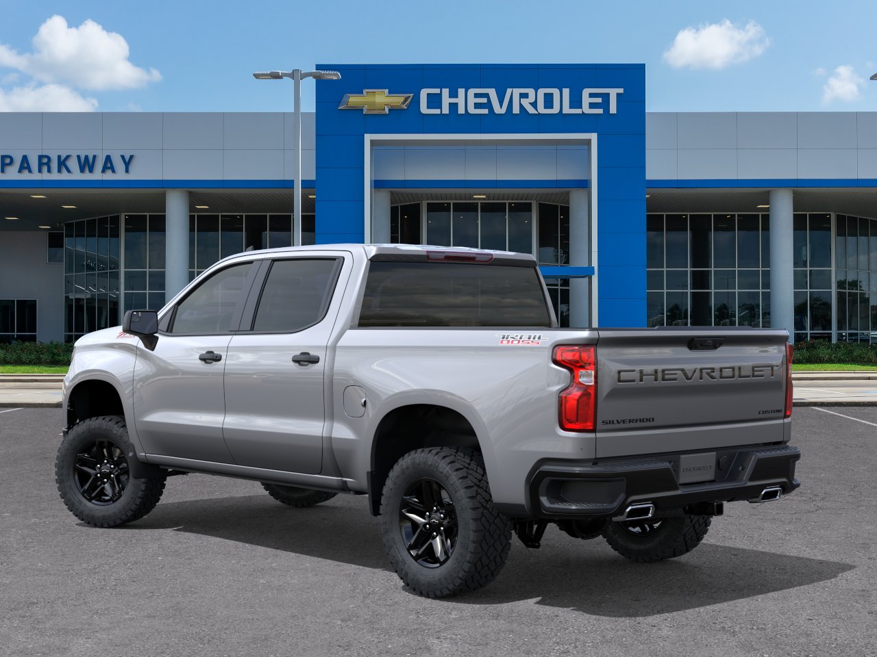 New 2026 Sterling Gray Metallic Chevrolet Custom Trail Boss image 3
